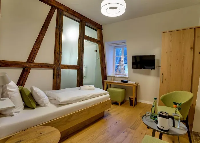 فندق Boutique Gruener Zweig Schlettau